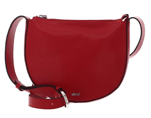 Sac ABRO Leather Adria Lulu rouge en cuir grainé noble et finitions luxe