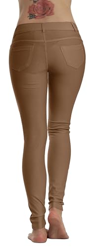 Image of Prolific Health Women's Jean Look Jeggings Tights Slimming Many Colors Spandex Leggings Pants Capri S-XXXL