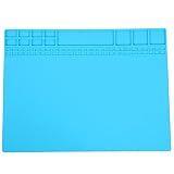 Soldering Mat,Repair Mat Magnetic Silicone Heat Resistant Computer Phone Solder Station Pad Station