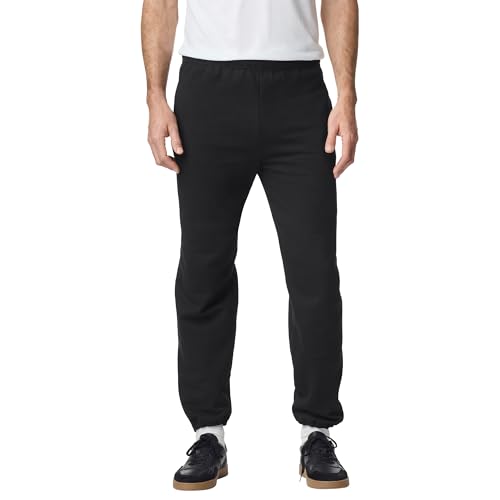 Image of Gildan Men's Fleece Elastic Bottom Pocketed Pant