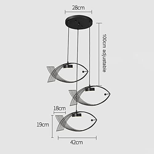 Lampe Suspendue Table à Manger Luminaire Réglable Chambre Hall - 3