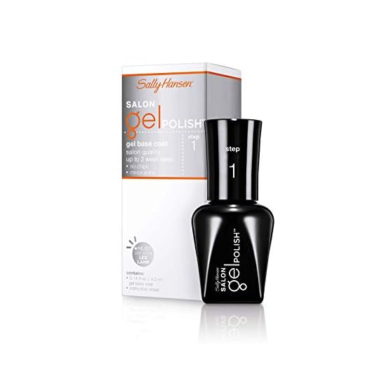 Sally Hansen Salon Pro Gel, Pro-Gel Base Coat, 0.14 Fluid Ounce