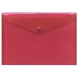 umlauft notar FolderSys Sammelhülle DIN A4 quer Polypropylen rot transparent 10 St./Pack.Technische Daten: