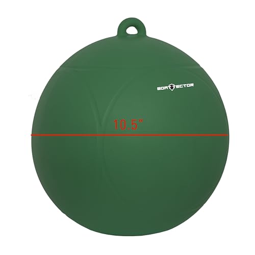 Extreme Max 3006.8735 BoatTector Slalom Buoy - 10.5" Inflatable PVC Marker for Anchors, Moorings & Swim Areas, Green by Extreme Max - Image 2