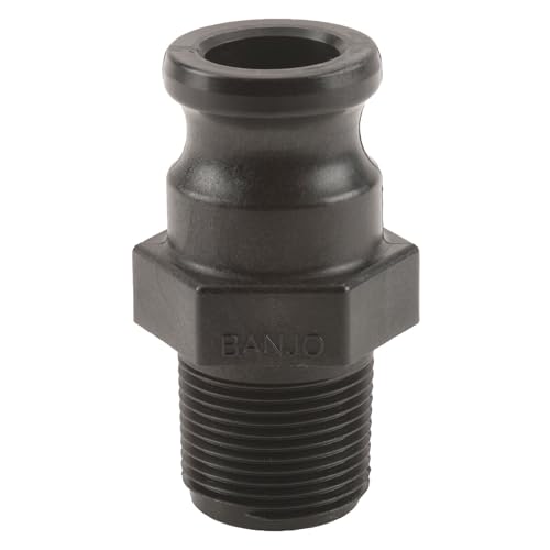 Banjo 100F Polypropylene Cam & Groove Fitting, 1