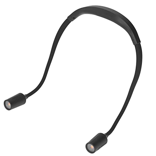 Luz para correr de noche y acampar con LED para cuello recargable y luz suave 3