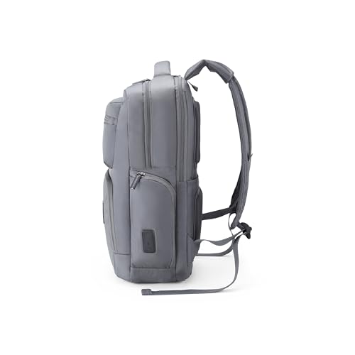Image of American Tourister Zork Pro | 19 Ltrs | 2 Compartments | Ergonomic Padded Back Panel & Shoulder Straps | Executive Backpack | 1 Year International Warranty | Charcoal