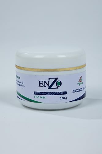 Gommage corporel ENZO hydratant | Soin exfoliant pour ouvrir les pores et lisser la peau