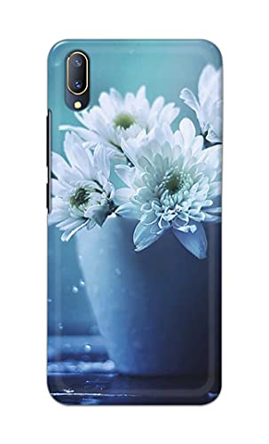 Image of PRINTFIDAA Flowers in The Glass On The Table Printed Designer Hard Back Case Cover for Vivo V11 Pro / X21s -(UO) MVN1002