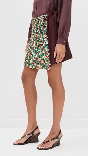 Women's Multi Shell Mini Wrap Skirt4