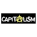CafePress Anarcho Capitalist 10'x3' Rectangle Vinyl Bumper Sticker Car Decal