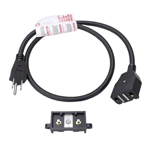 Cordón de Alimentación Magnética para Freidora Zerodis, Reemplazo para Modelos MB20012420 y MB20010326, Compatible con Freidoras de 8L y 10L, Conexión Segura y Fácil Instalación miniatura 5