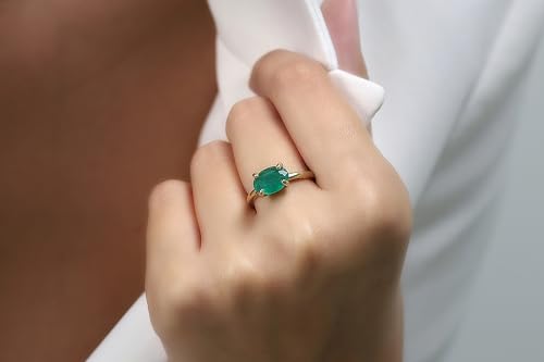 Bagues ovales en onyx vert : le bijou idéal pour un mariage - 2