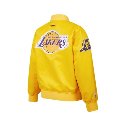 Chaqueta NBA Pro Standard amarilla para el día a día infantil 4