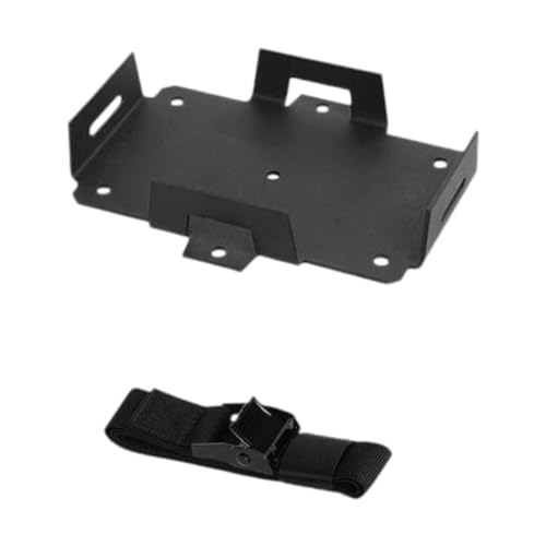 QccHieUs Bandeja de Montaje de Batería de Metal de 12 V/6 V, 7-15 Ah, para Barcos Y Kayaks, Diseño Compacto