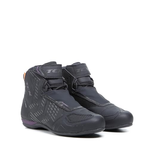 TCX R04D WP Womens Leather Motorcycle Boots Black 41 EUR