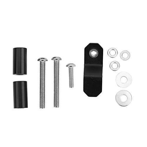 Protetor de proteção térmica, preto de alta resistência, antidesgaste, durável, aço inoxidável, plac