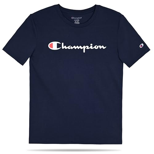 Champion Boys Tee Shirt Short Sleeve Logo T-Shirt for Kids - image 1