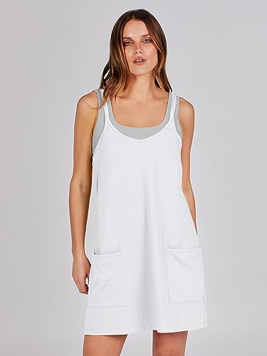 Image of ANRABESS Women Athletic Dress Summer Tennis Workout Active Sports Mini Romper Dress Built in Shorts Travel Vacation Clothes