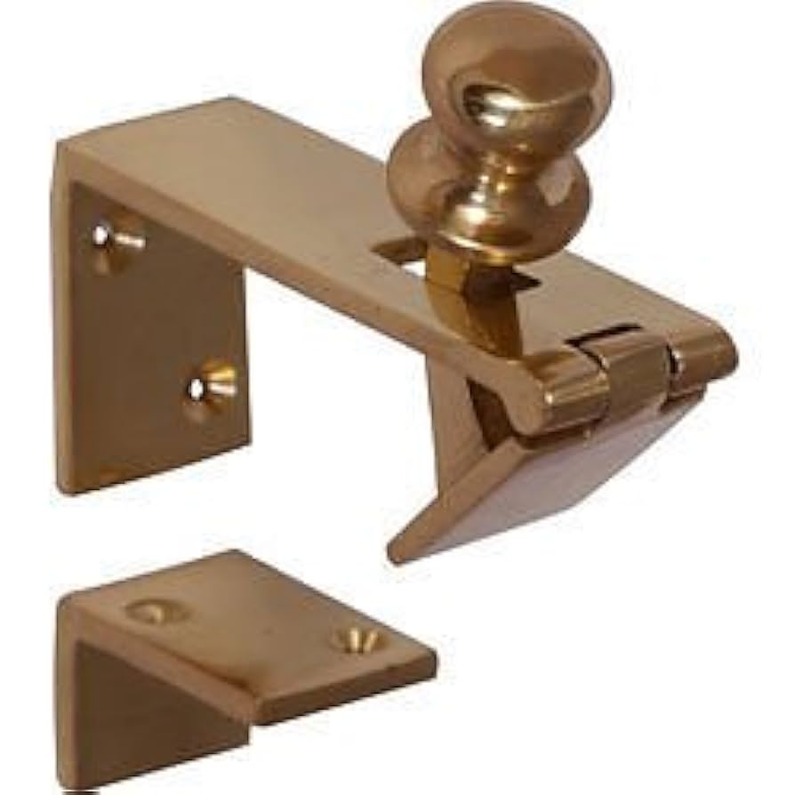 Chrome Counter Flap Catch - 83mm - Pub Bar Lift Hatch Shop Trade Counter Flap