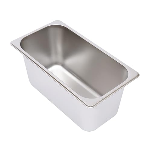 Elektrisch Speisewärmer, 850W 220V Wärmebehälter Edelstahl Warmhalteplatte Buffetwärme 3 * 7L Edelstahl Speisewärmer mit Deckel & Ablaufhahn & Intelligentes Bedienfeld für Catering, Buffet und Party – Bild 6