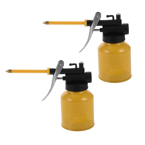 Bidon huile aluminium avec bec flexible Ciieeo pour lubrification haute pression