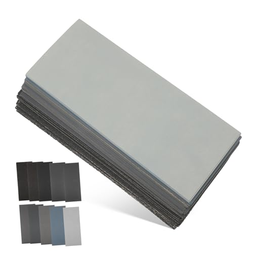 Feuilles abrasives pour éliminer les rayures de carrosserie et lisser le bois sans effort