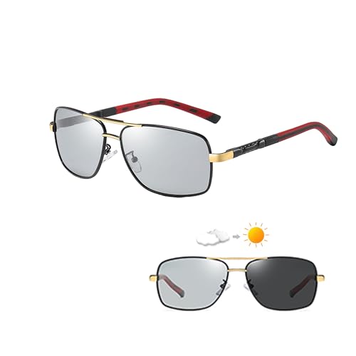 Image of Foldable Vision Glasses, UV400, Polarized lenses, Anti-Blue Light, photochromic lenses
