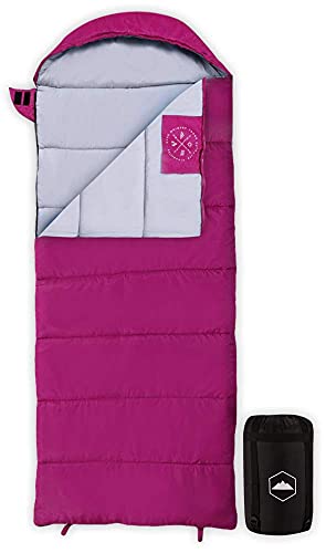 Kids Sleeping Bag: Boys & Girls Sleeping Bags for Camping, Backpacking, and Sleepovers