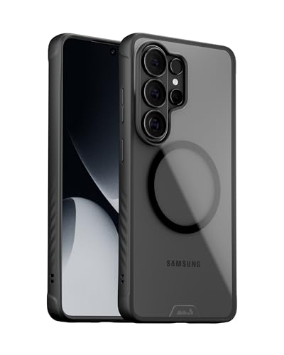 Mous for Samsung Galaxy S26 Ultra Case, Compatible with MagSafe & Qi2 – Clarity Clear Protective Galaxy S26 Ultra Case – Shockproof, Anti-Yellowing, Full Camera Protection, Magnetic, Transparent