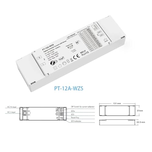 Driver LED Courant Constant 10-42V transformateur 12W pour spot LED - 5