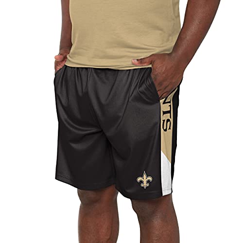 Image of FOCO NFL Mens NFL Team Logo Side Stripe Training Shorts