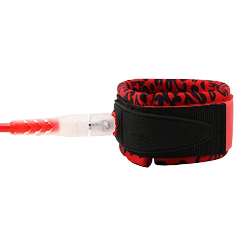 Enakshi Paddleboard Ankle Leash Coiled Cord for Stand up Paddle Board Shortboard Red (Stand Up Paddleboards)