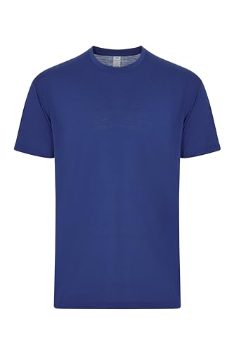 Mukua Derby, Camiseta Unisex Poliéster Tacto Algodón, Color Royal Blue, Talla 4XL