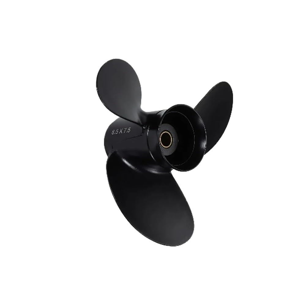 Hélice Hors-Bord 8 1/2 x 7 1/2 pièce de rechange 3B2-64515 pour moteur de bateau 2 temps 8-9,9 CV
