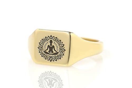 Cadeau de méditation spirituel : bague chakra bien-être et pleine conscience