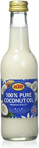 KTC - Kokosnussöl, (1 X 250 ML) | Kaltgepresstes Kokosnussöl ohne Zusätze – ideal für Küche, Haut und Haare