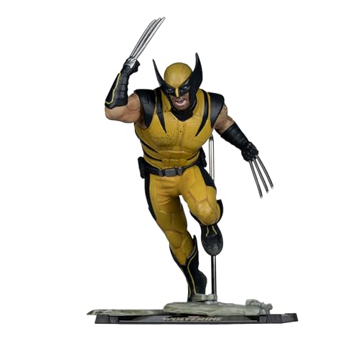 McFarlane Marvel Games Collection Statua 1/10 Wolverine (Wolverine Game) (etichetta dorata)
