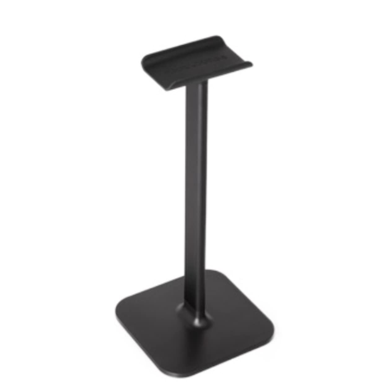 Supporto for cuffie in metallo e silicone, semplice, adatto a tutti i supporti for auricolari(Black)