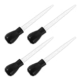 Healeved 4 Stück Grill Injektionsset mit Saugnapf Hitzebeständigem Küchenwerkzeug zum...