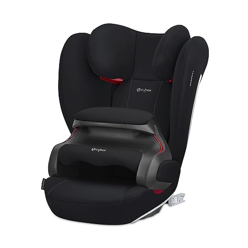 CYBEX Silver Siège Auto Évolutif Pallas B2-Fix, Adapté aux Voitures Avec ou Sans ISOFIX, Groupes 1/2/3 (9-36 kg), De 9 Mois à 12 Ans Environ, Volcano Black