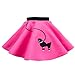 Hip Hop 50s Shop Toddler Poodle Skirt Hot Pink