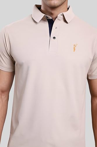Image of STELLERS Men's Premium Regular Fit Polo T-Shirt's |Feather Touch Feel | Odour Resistant| Anti-Static| Wrinkle Free | Quick Dry | Stretchable | Lightweight | Sweat-Proof
