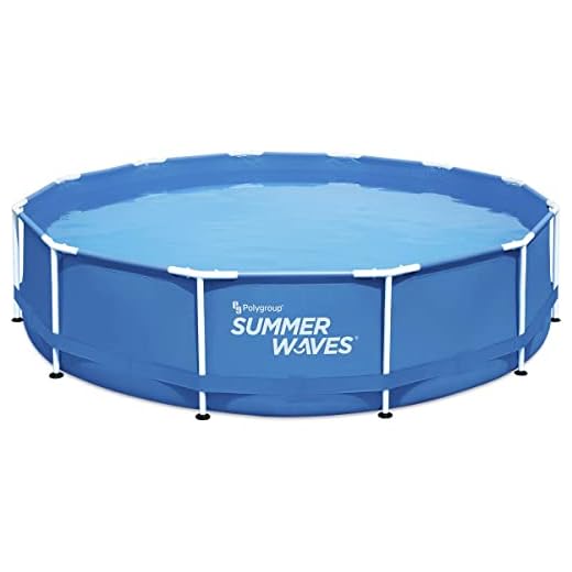 Habitat Et Jardin Piscina Tubular Metal - Feta - 3.66 X 0.91 M