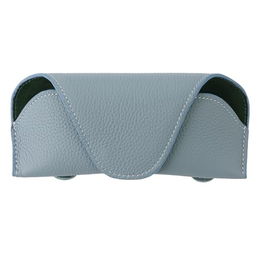 KEVANCHO Magnetic Sunglass Holder for Car Visor Clip, Leather Car Glasses Holder, Visor Accessories Eyeglasses Holder Glasses Storage Case (02-Blue) -  VANTOO, SH01