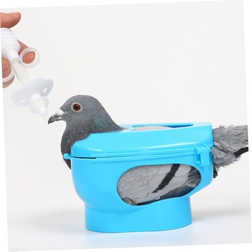 Soporte para palomas resistente que evita aleteos al alimentar 6