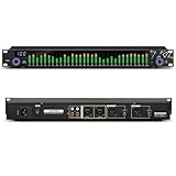 Múltiples opciones de entrada: este ecualizador de audio soporta varias interfaces de entrada y salida, incluyendo conexiones equilibradas TRS 35 y XLR, compatibilidad con una amplia gama de equipos de audio.