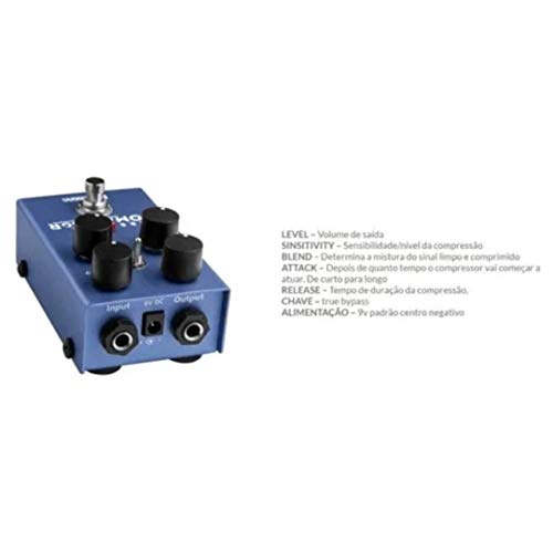 PEDAL BASS COMPRESSOR PARA CONTRABAIXO