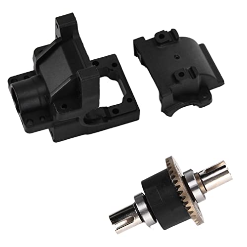Rc Gear Box Diff Set, Rc Car Differential With Front Rear Gear Box Housing Compatible For Wltoys 104001 1/10 Rc Car #TOP6