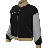 Nike FD7583-011 Dri-FIT Strike 24 Track Jacket K Jacket Mujer BLACK/WOLF GREY/JERSEY GOLD/WHITE Tamaño XL